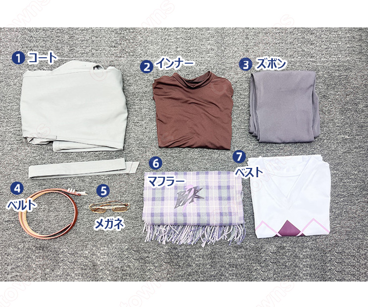 IdentityV 第五人格 BLK戦隊 BLK.ELI 占い師(イライ・クラーク) コスプレ衣装-7