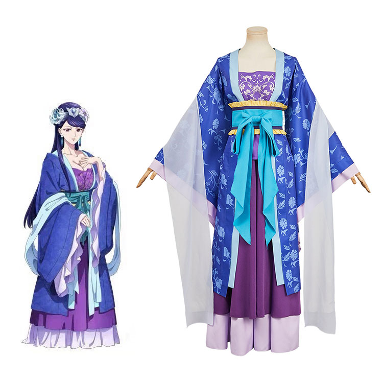 薬屋のひとりごと 梨花(リファ)妃 コスプレ衣装-1