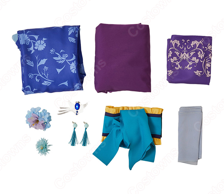 薬屋のひとりごと 梨花(リファ)妃 コスプレ衣装-11