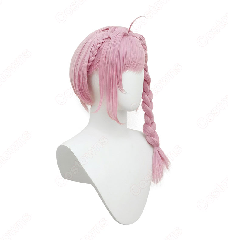 VTuber 結城さくな 和風メイド コスプレウィッグ-5