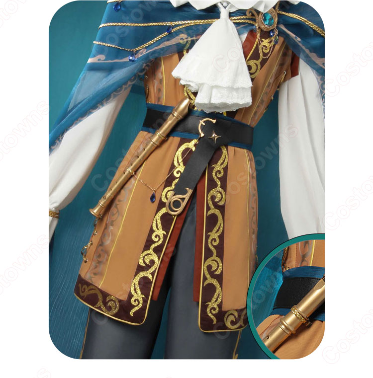 IdentityV 第五人格 教授(ルキノ・ドゥルギ) 吟遊詩人 コスプレ衣装-10