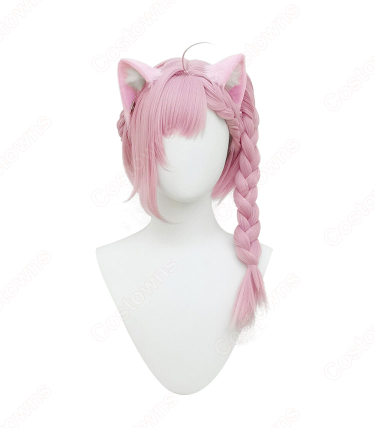 VTuber 結城さくな 和風メイド コスプレウィッグ - Costowns