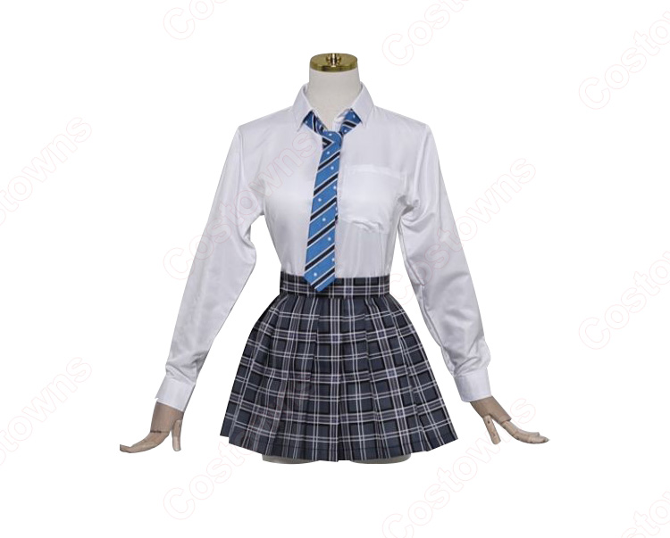 hololive ホロライブ 白銀ノエル 制服 コスプレ衣装-9