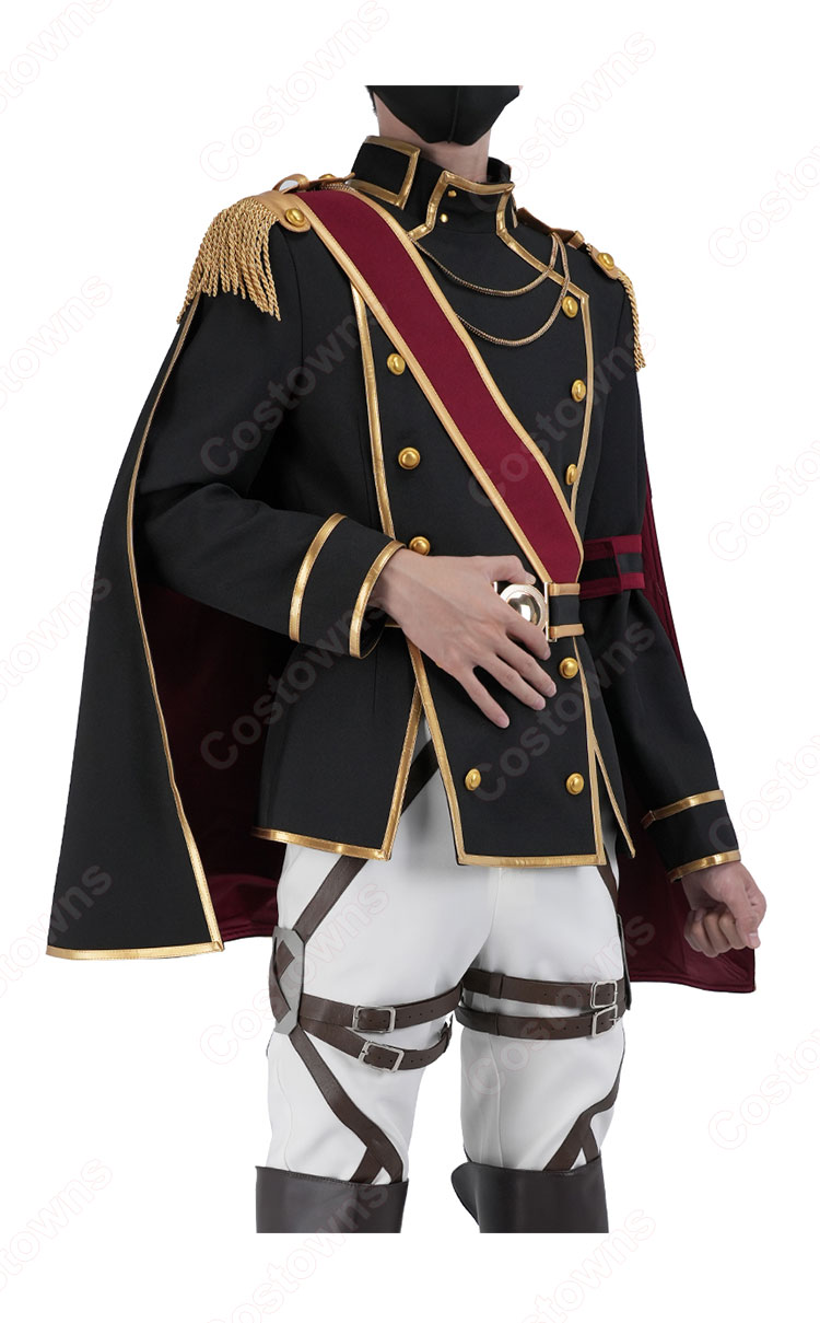 進撃の巨人 コスプレ リヴァイ・アッカーマン 衣装 フルセット 進撃の巨人 Brave Order リヴァイ・アッカーマン 煌 式典兵団服
