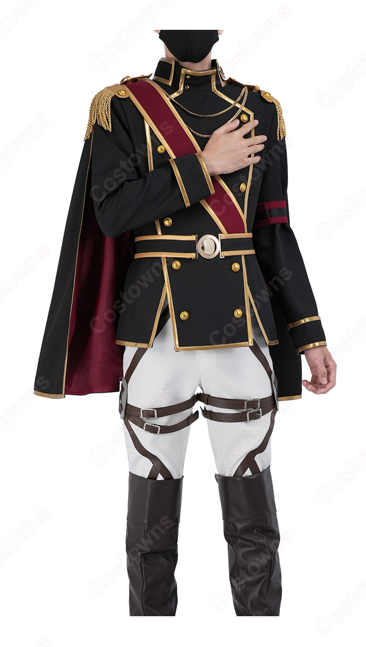 r*様 進撃の巨人 リヴァイ コスプレ衣装 セット 進撃の巨人 コスプレ 衣装】リヴァイ 兵長 コスプレ 立体起動