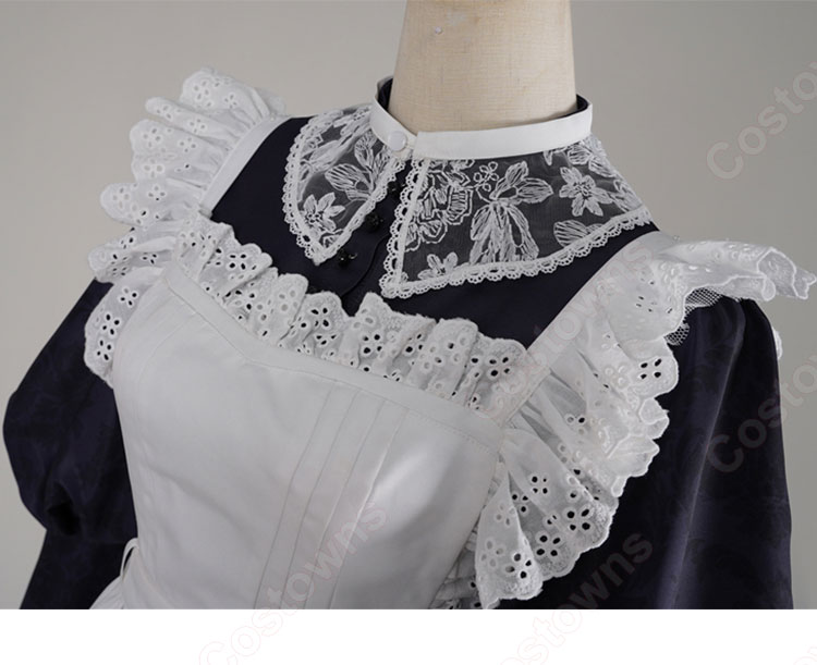 hololive ホロライブ オーロ・クロニー メイド衣装 コスプレ衣装-6