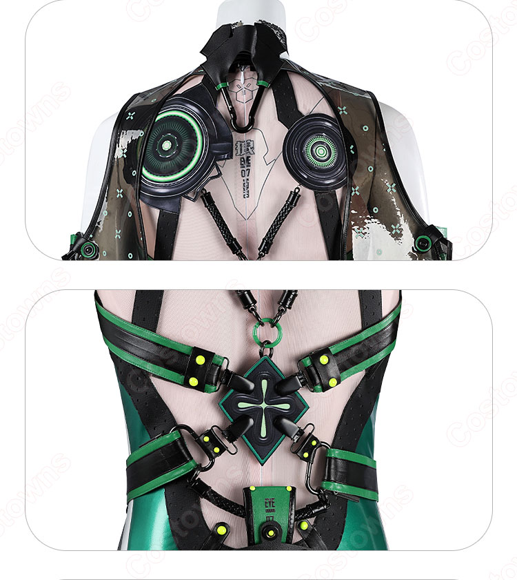Stellar Blade イヴ ナノスーツ コスプレ衣装-8