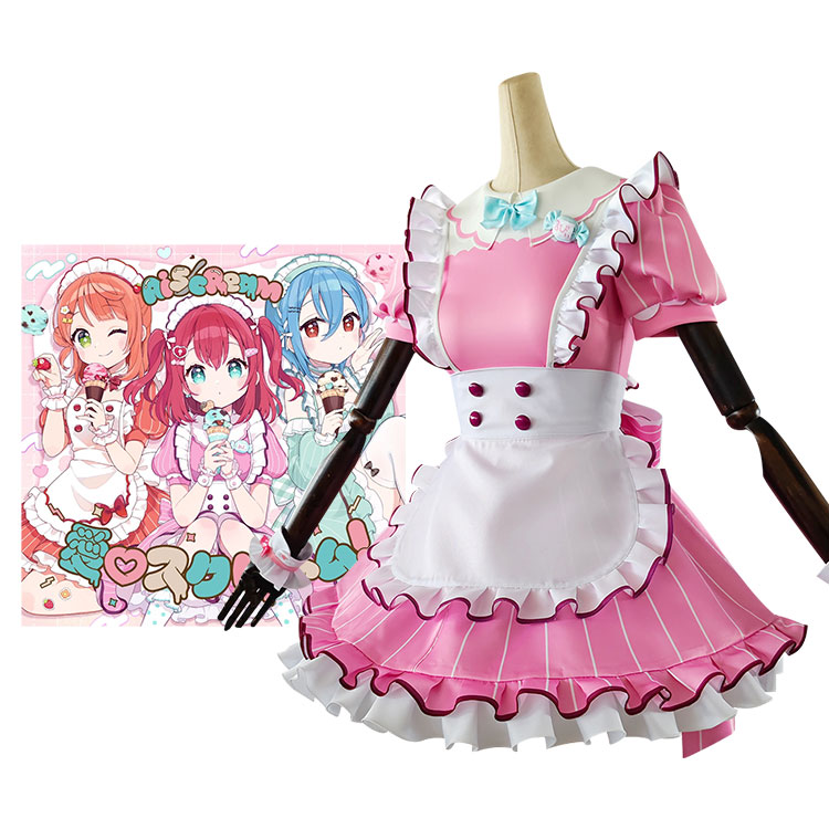 AiScReam 愛♡スクリ～ム! 黒澤ルビィ 衣装 コスプレ 【S-XXL