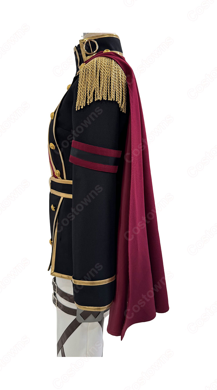 進撃の巨人 Brave Order ミカサ・アッカーマン 式典兵団服 1周年記念 衣装 コスプレ衣装-5