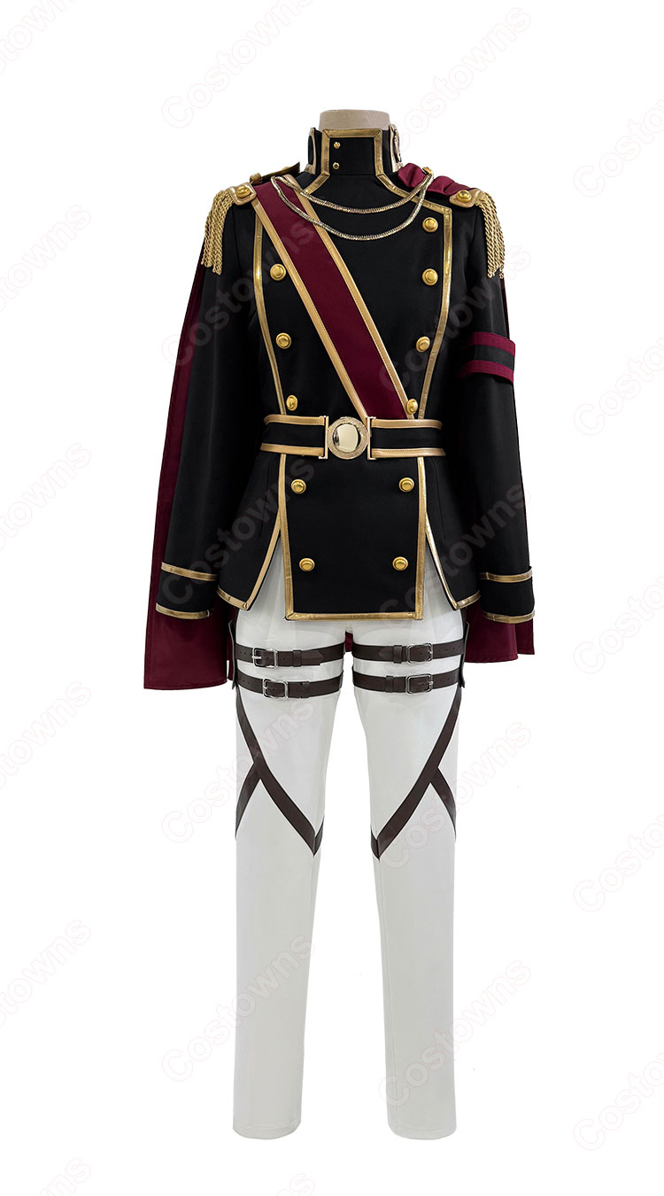 進撃の巨人 Brave Order ミカサ・アッカーマン 式典兵団服 1周年記念 衣装 コスプレ衣装-2