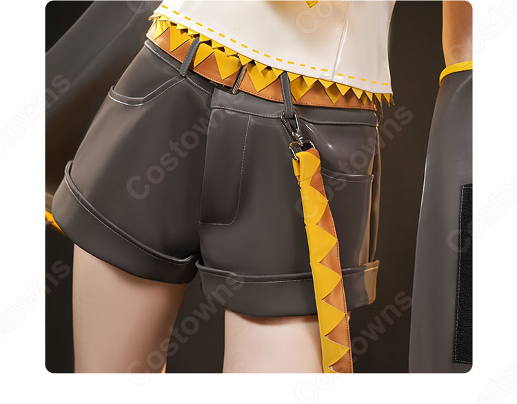 バーチャルシンガー 鏡音リン 公式衣装 コスプレ衣装 セーラー服-5