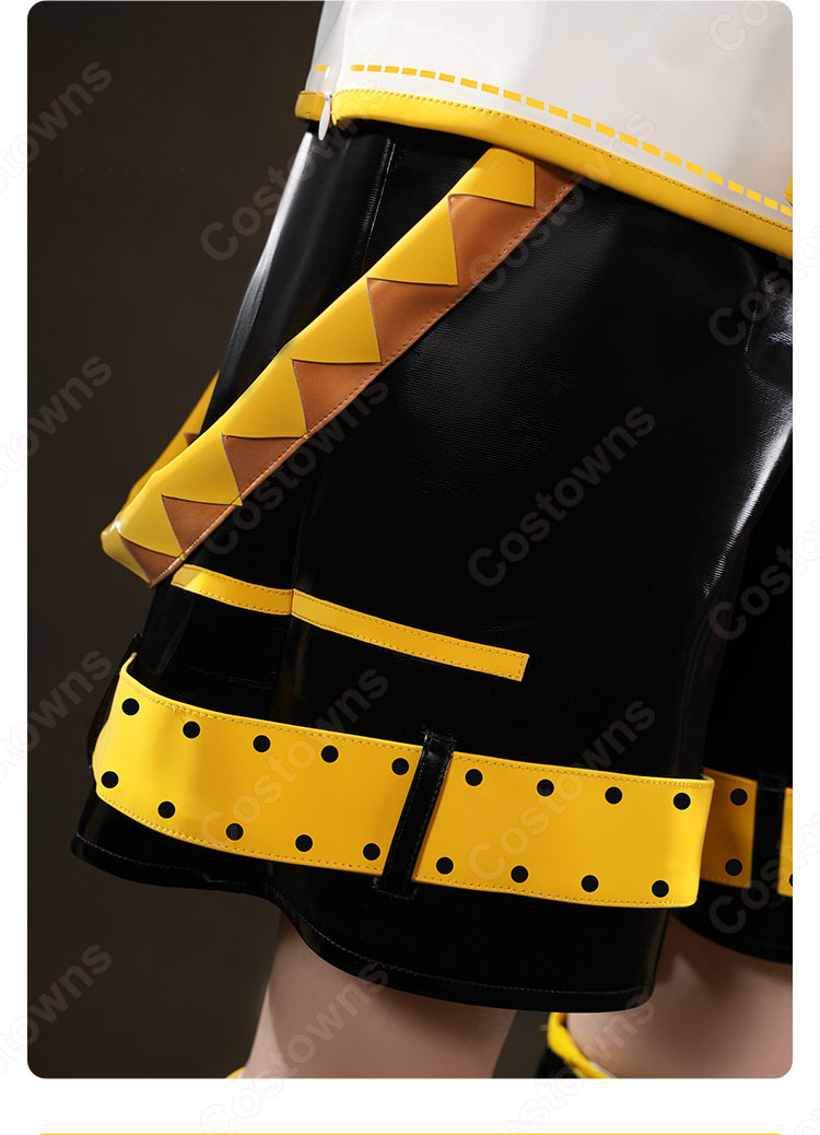 バーチャルシンガー 鏡音レン コスプレ衣装 セーラー服-5