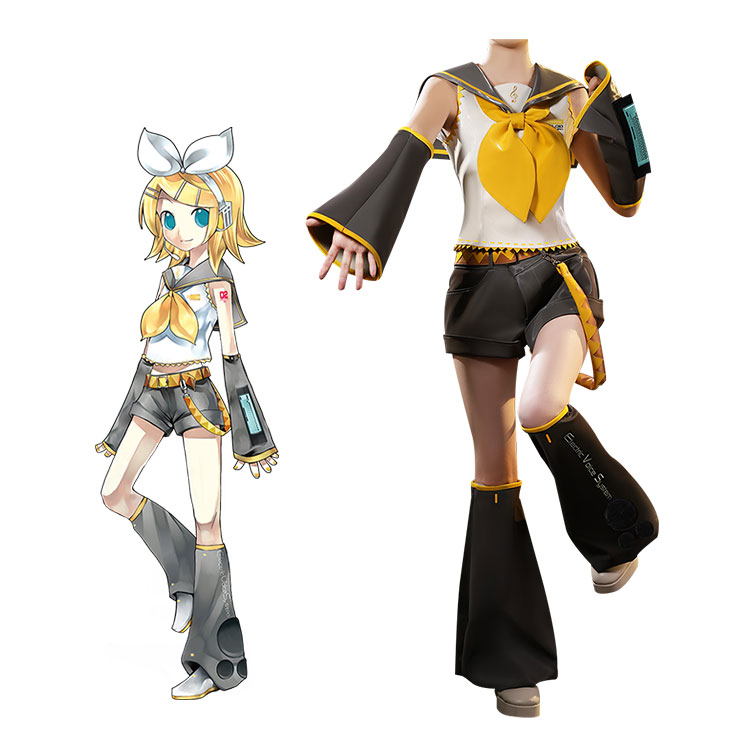 バーチャルシンガー 鏡音リン 公式衣装 コスプレ衣装 セーラー服