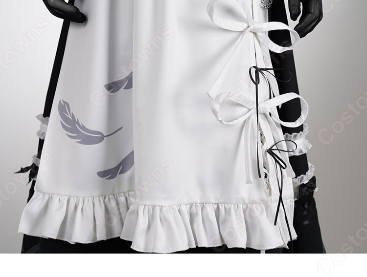 【にこ出品】Mサイズ 叶 にじさんじメイド服　コスプレ衣装 Vtuber にじさんじ 叶 メイド服 コスプレ衣装 送料無料