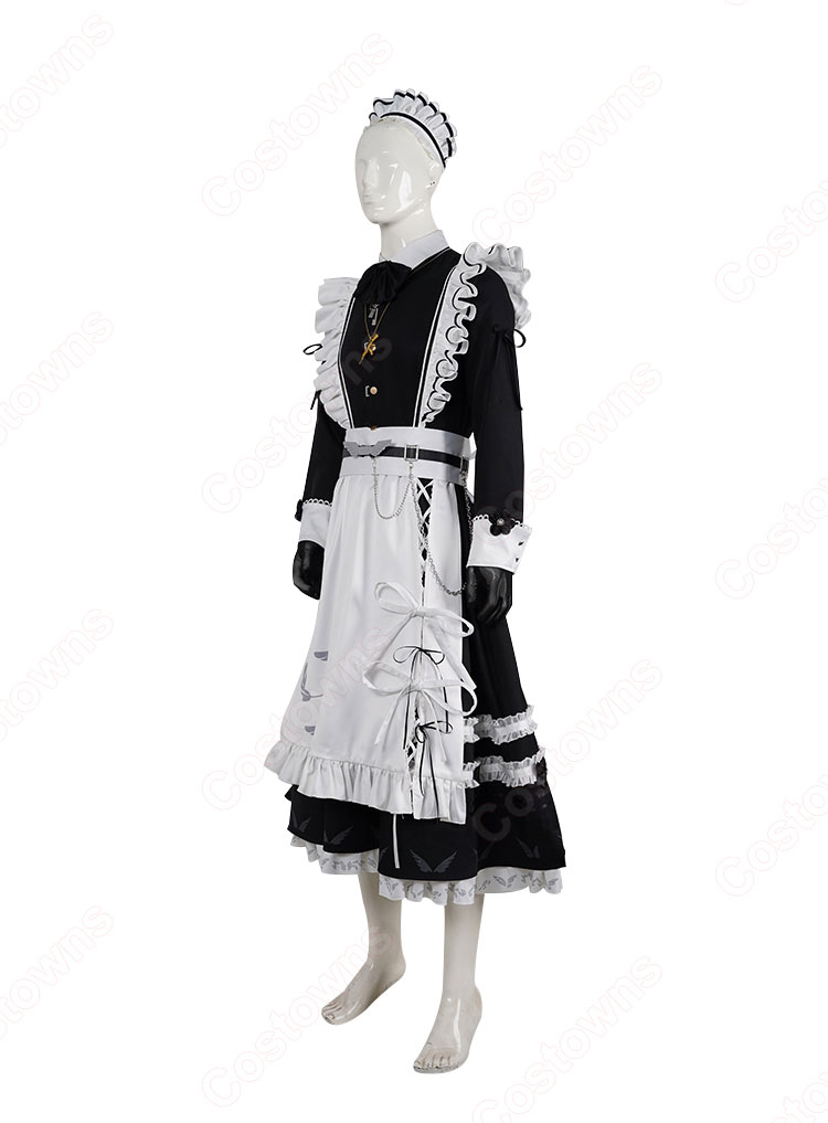 にじさんじ 叶 コスプレ衣装 新衣装メイド服 Vtuber にじさんじ 叶 メイド服 コスプレ衣装 送料無料
