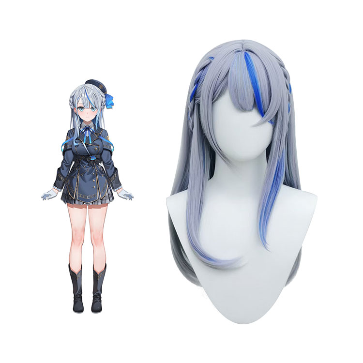 個人勢VTuber 雨海ルカ コスプレウィッグ-1