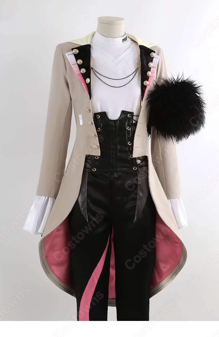 プロジェクトセカイ×あんさんぶるスターズ!! Crazy:B with 天馬司 & 神代類 「KING」 コスプレ衣装-5