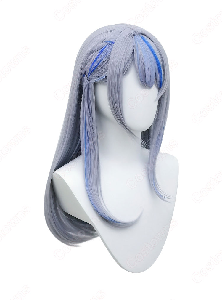 個人勢VTuber 雨海ルカ コスプレウィッグ-3