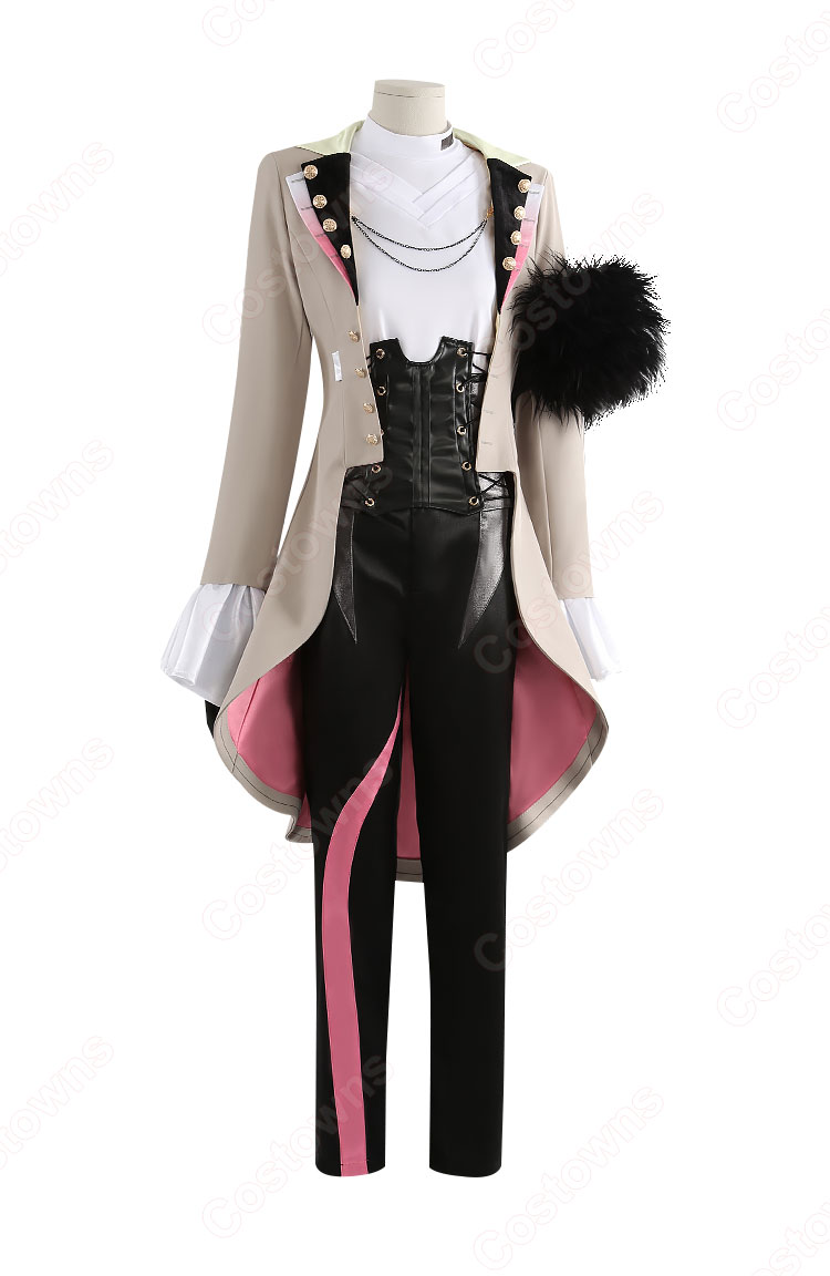 プロジェクトセカイ×あんさんぶるスターズ!! Crazy:B with 天馬司 & 神代類 「KING」 コスプレ衣装-3