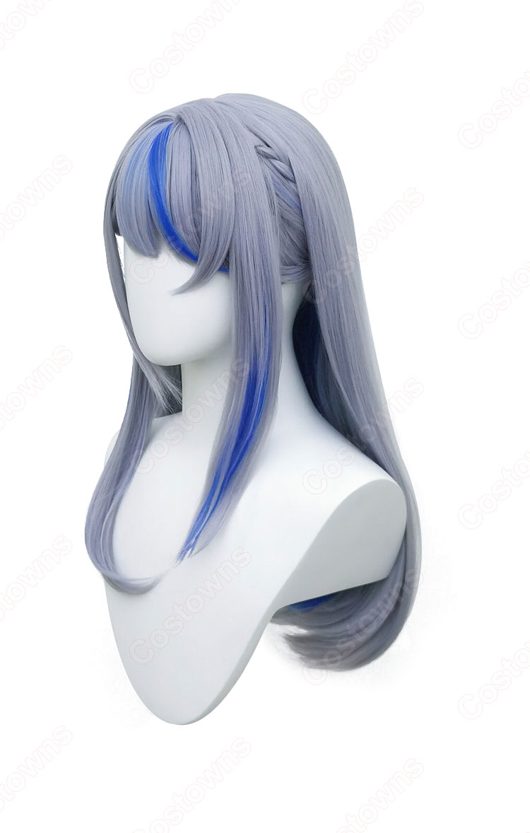 個人勢VTuber 雨海ルカ コスプレウィッグ-4