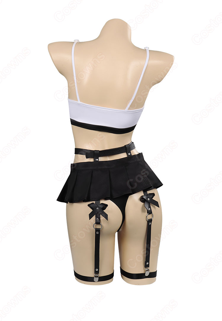 ファイナルファンタジー ティファ・ロックハート 水着 コスプレ衣装-3