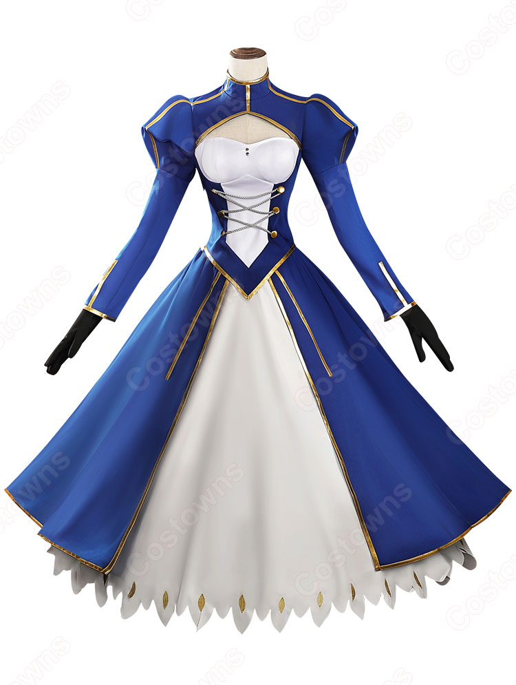 Fate/Grand Order アルトリア・ペンドラゴン 第一段階 第二段階 最終再臨 コスプレ衣装-3