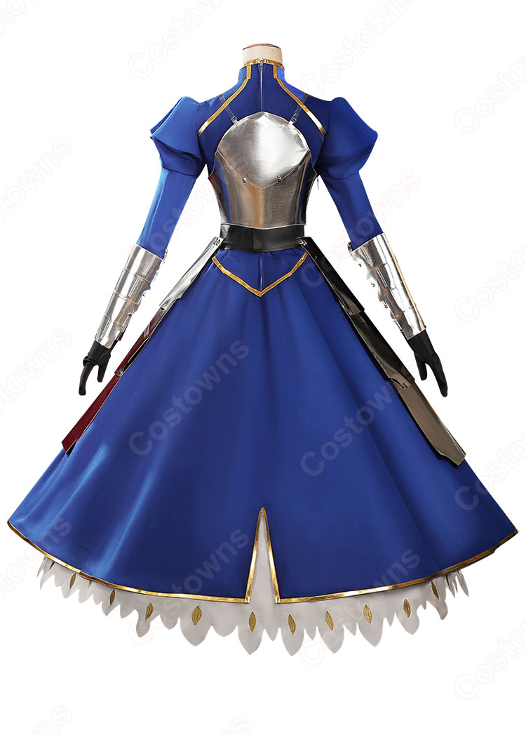 Fate/Grand Order アルトリア・ペンドラゴン 第一段階 第二段階 最終再臨 コスプレ衣装-4