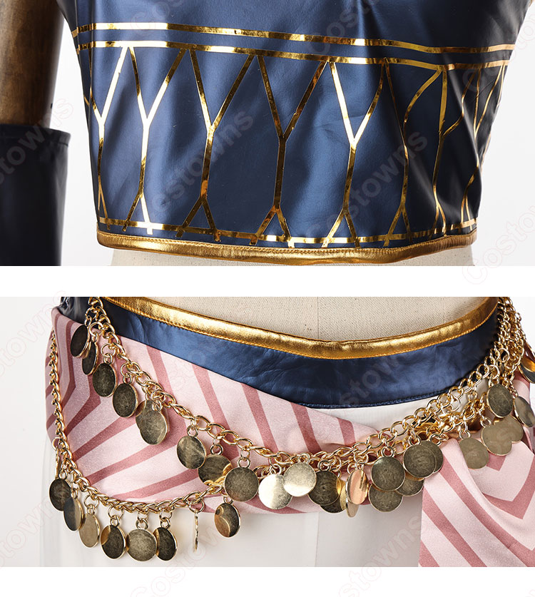 Fate/Grand Order エルキドゥ 熱砂の語らい 概念礼装 コスプレ衣装-6