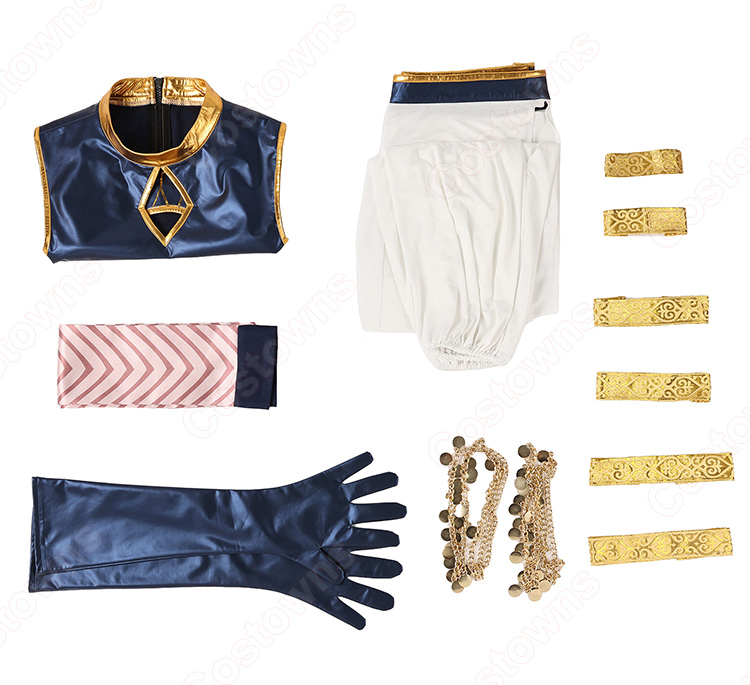 Fate/Grand Order エルキドゥ 熱砂の語らい 概念礼装 コスプレ衣装-11