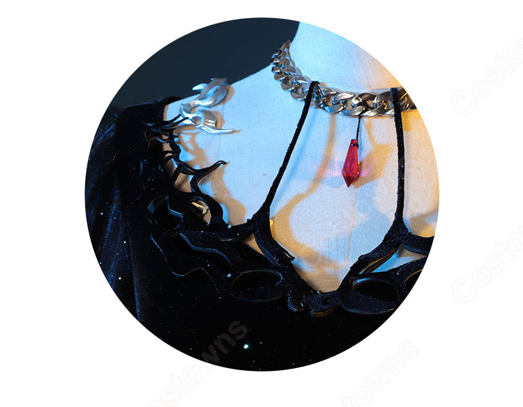 無期迷途 シャローム 暗夜を共に コスプレ衣装-6