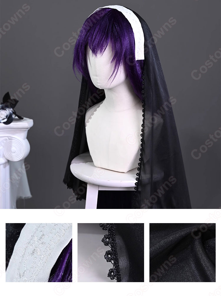 プロジェクトセカイ カラフルステージ! feat. 初音ミク 神っぽいな 朝比奈まふゆ コスプレ衣装-8