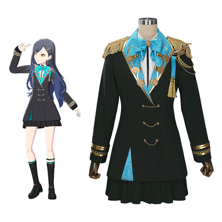 プロジェクトセカイ カラフルステージ！ feat. 初音ミク 切なさも受け止めて 白石杏 Bond of belief コスプレ衣装-1