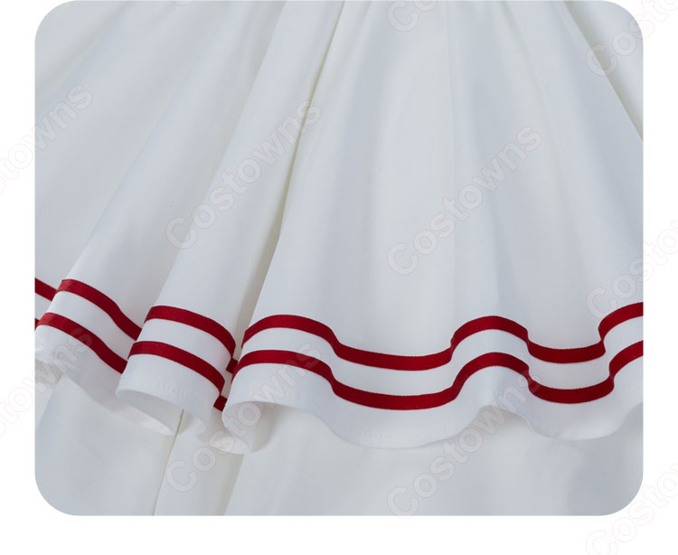 カードキャプターさくら 木之本桜 ナース コスプレ衣装-12