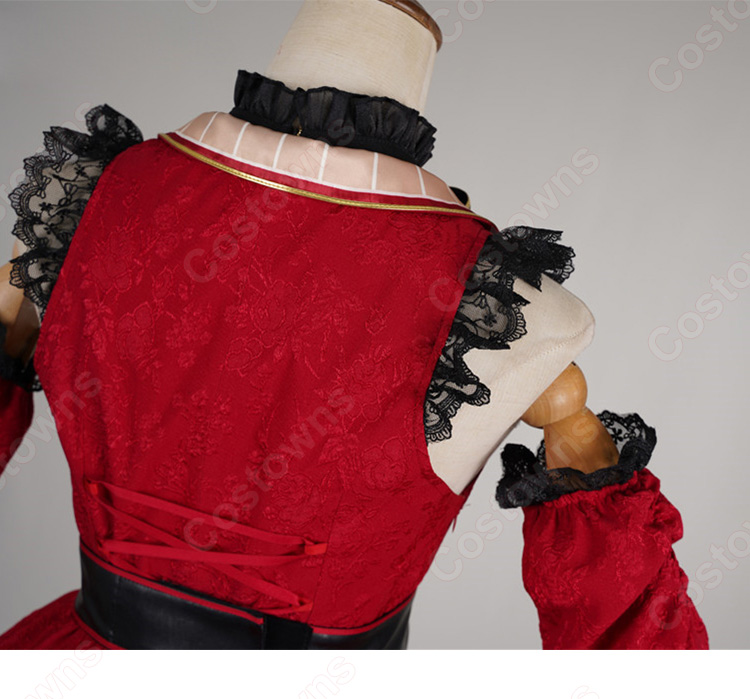 hololive ホロライブ 宝鐘マリン ゴスロリ衣装 コスプレ衣装-9