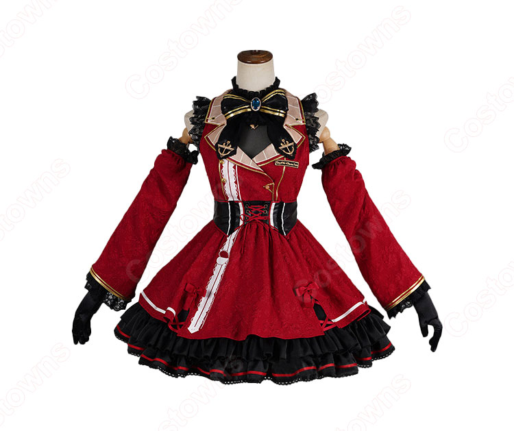 hololive ホロライブ 宝鐘マリン ゴスロリ衣装 コスプレ衣装-2