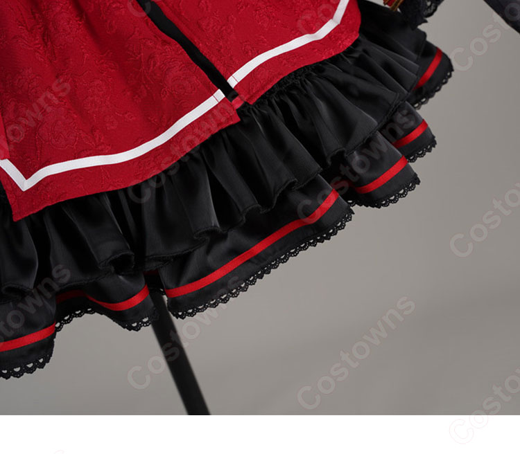 hololive ホロライブ 宝鐘マリン ゴスロリ衣装 コスプレ衣装-12