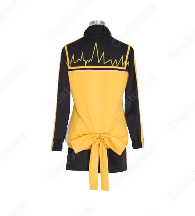 初音ミク -Project DIVA- F 2nd 鏡音リン スタイリッシュエナジーR Ver. コスプレ衣装-4