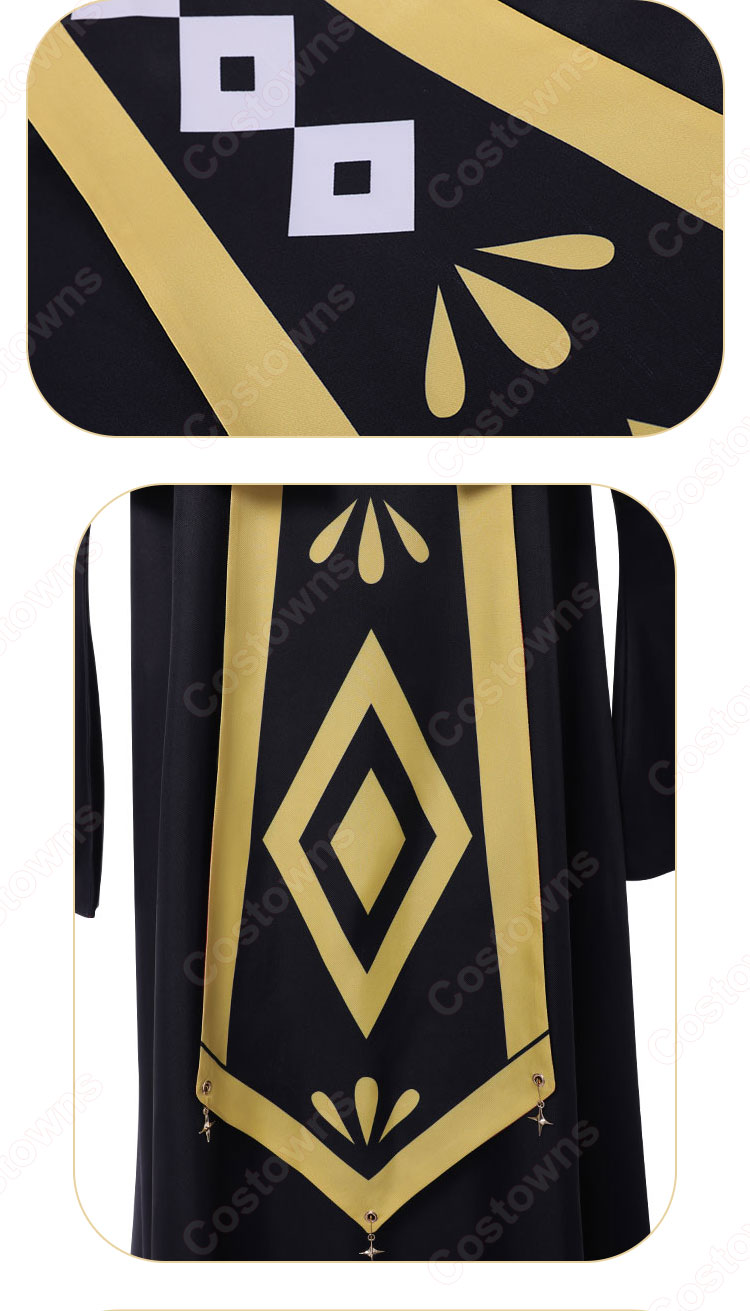 サイレント・ウィッチ 沈黙の魔女の隠しごと モニカ・エヴァレット 七賢人Ver. コスプレ衣装-6