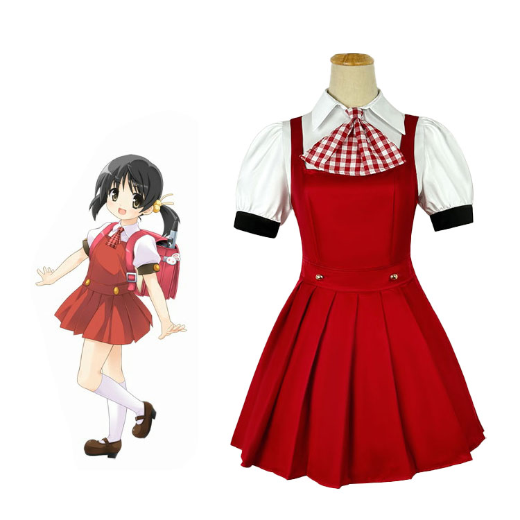 VOCALOID2 ボカロ小学生 歌愛ユキ コスプレ衣装-1