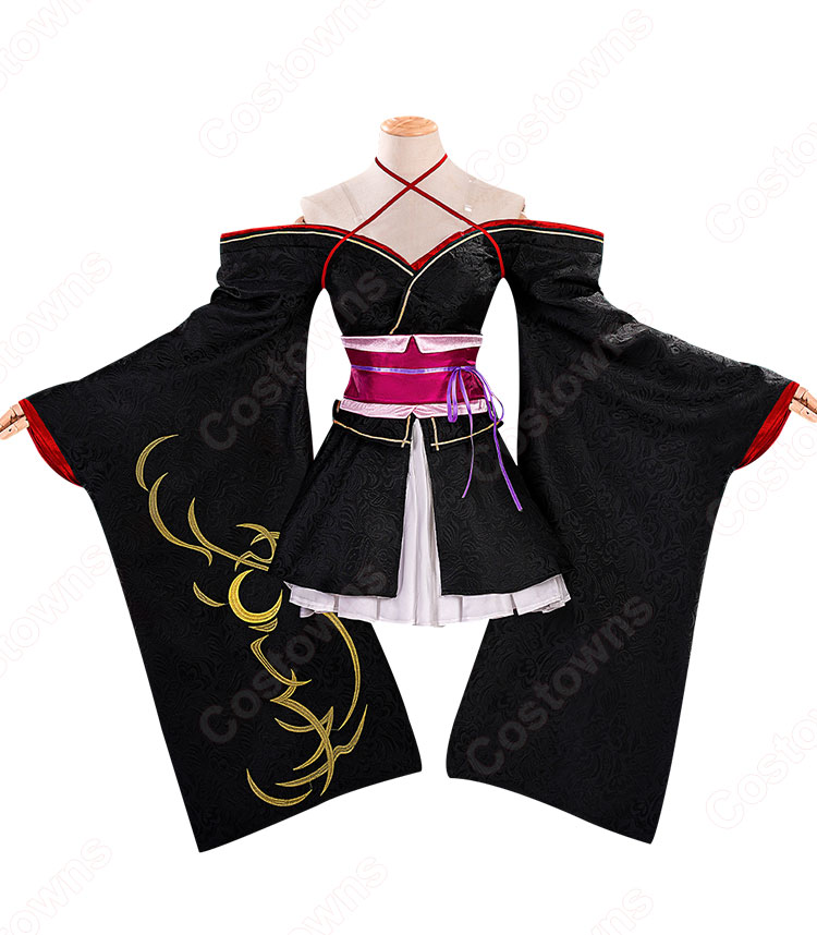 機巧少女は傷つかない 夜々 着物 コスプレ衣装-2