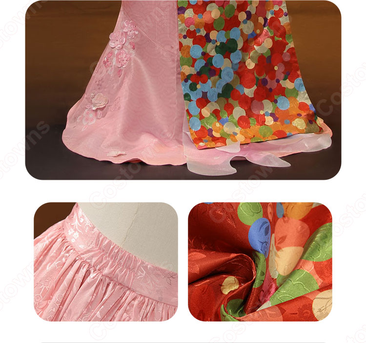 IdentityV 第五人格 芸者(美智子) 融けた涙色の琥珀 コスプレ衣装-8