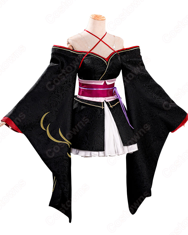 機巧少女は傷つかない 夜々 着物 コスプレ衣装-3