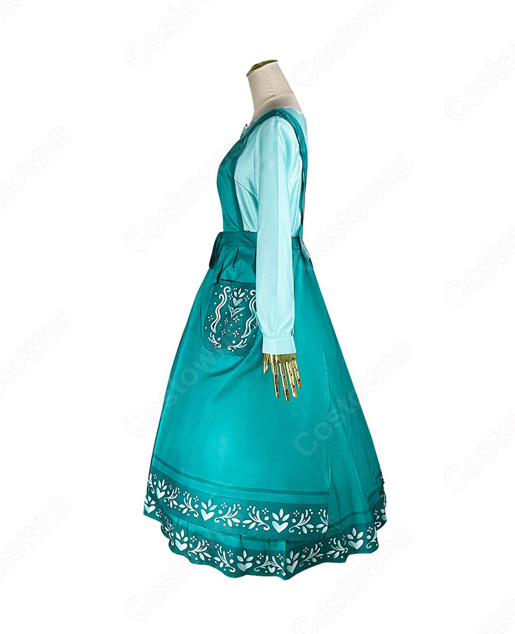 ミラベルと魔法だらけの家 フリエッタ ミラベルの母 コスプレ衣装-4