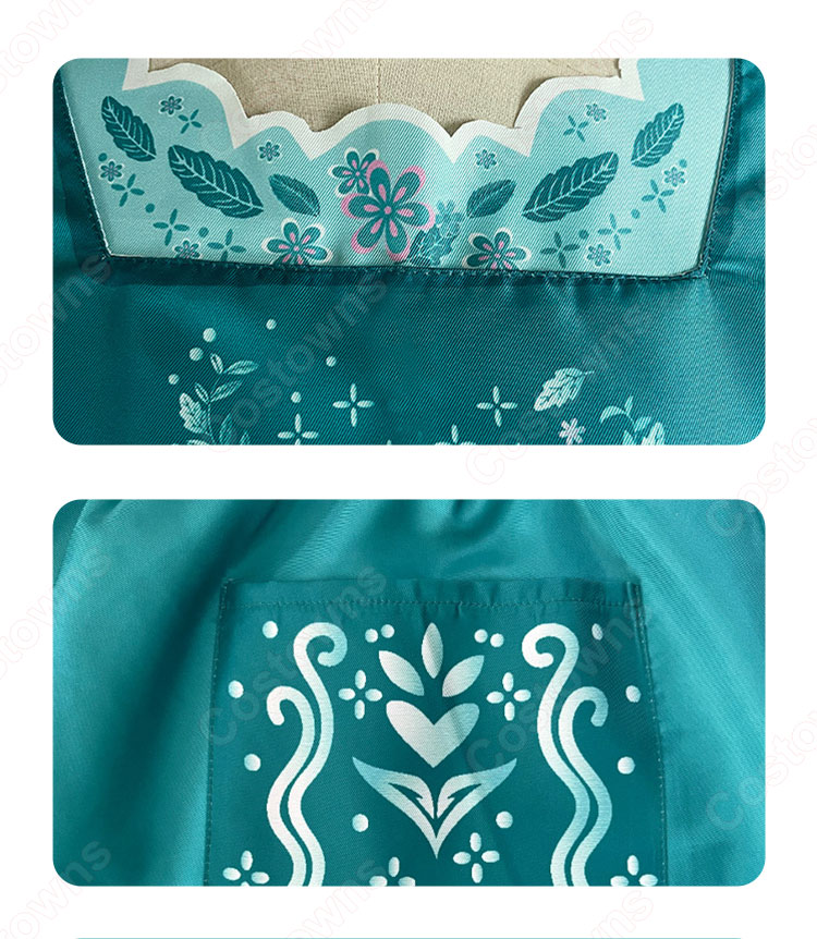 ミラベルと魔法だらけの家 フリエッタ ミラベルの母 コスプレ衣装-6