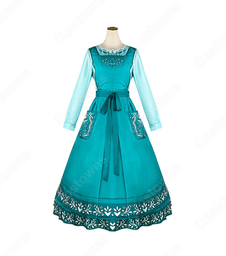 ミラベルと魔法だらけの家 フリエッタ ミラベルの母 コスプレ衣装-2