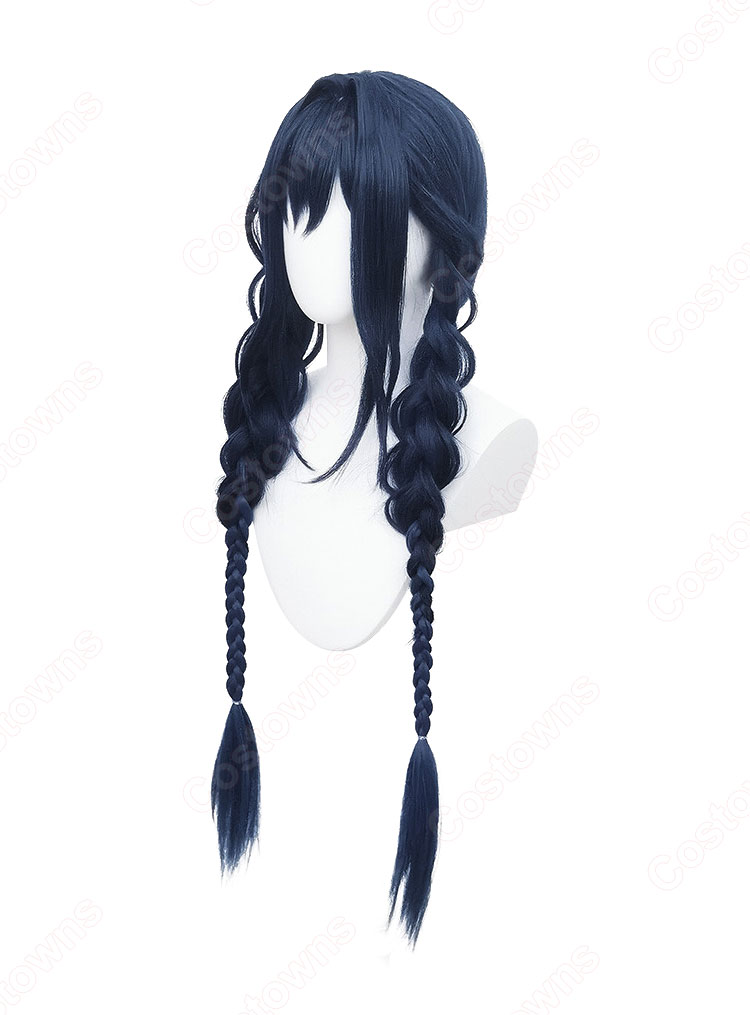 hololive ホロライブ オーロ・クロニー メイド衣装 コスプレウィッグ-4