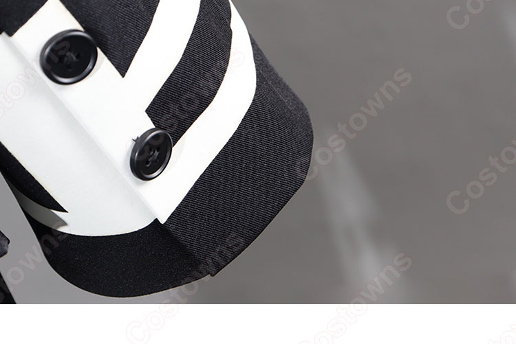 HUNDRED LINE -最終防衛学園- 特殊部隊の暗殺者 面影歪 コスプレ衣装 戦闘服-10