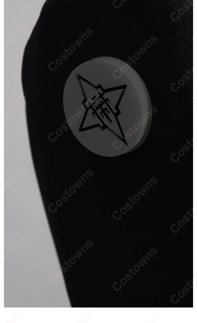 HUNDRED LINE -最終防衛学園- 特殊部隊の暗殺者 面影歪 コスプレ衣装 戦闘服-11