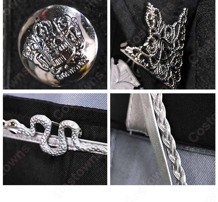 にじさんじ ジール・ギンジョウカ コスプレ衣装-7