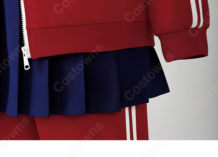 3年Z組銀八先生 神楽 コスプレ衣装 セーラー服 ジャージ-10